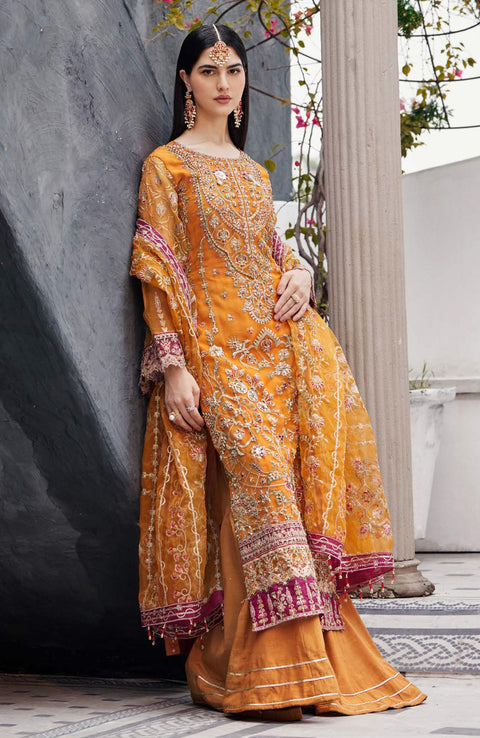 Emaanadeel - Nawabzadi'24 By Emaan Adeel Unstitched 3 Piece Formal Wedding Collection - aubranz.com