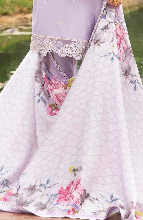 Sable Vogue - Luxury By Sable Vogue Lawn Suit'24 Unstitched 3 Piece Summer Collection - aubranz.com