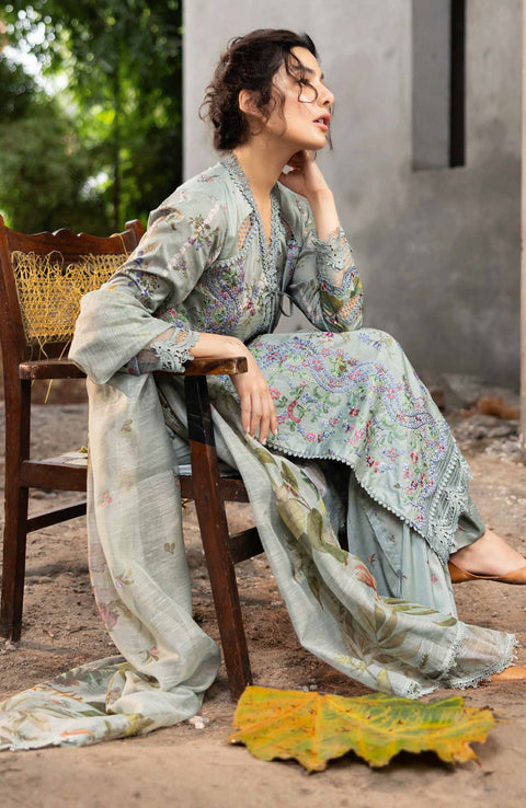 Sobia_Nazir - FALL EDIT COLLECTION'24 BY SOBIA NAZIR 3 PIECE UNSTITCHED WINTER - aubranz.com