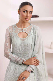 Sadiaasad - De Luxe'24 Noor By Saadia asad Embroidered Chiffon Suit Unstitched 3 Piece - aubranz.com