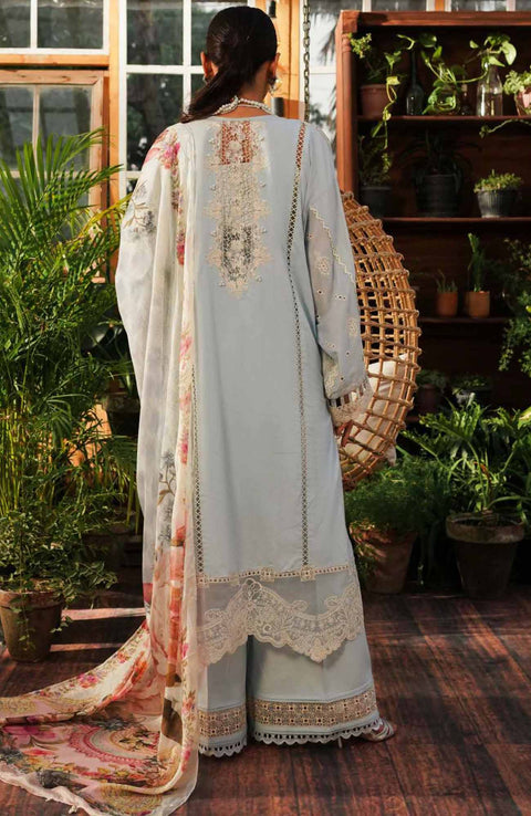 Kahf - Kahf Luxury Lawn'24 By Kahf Embroidered Lawn Suit Unstitched 3 Piece Summer Collection - aubranz.com