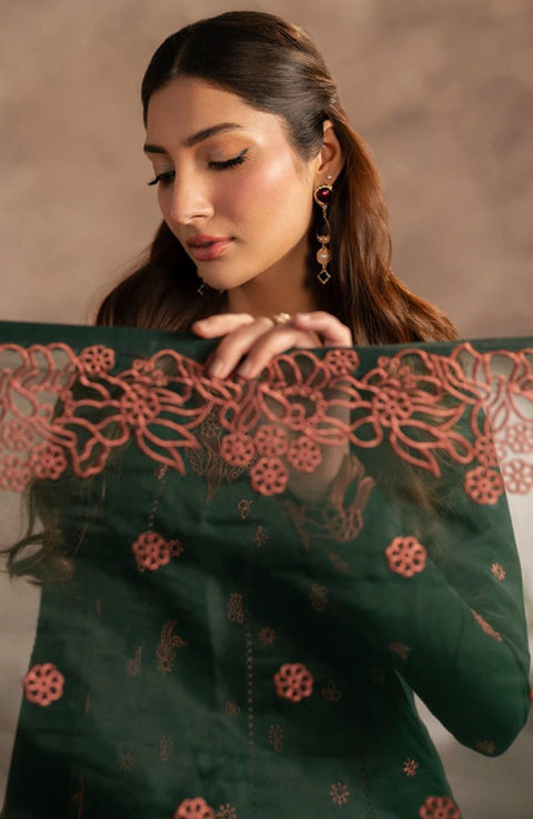 Zarif - Zarif Lawn'25 Embroidered Suits Unstitched 3 Piece - Summer Collection - aubranz.com