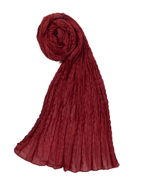 LAWN RED DUPATTA - J. JUNAID JAMSHED &nbsp;SKU#D12 aubranz.com