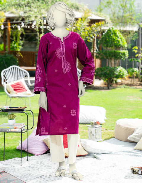 DOBBY PURPLE KURTI - J. JUNAID JAMSHED &nbsp;SKU#KURTI1 aubranz.com