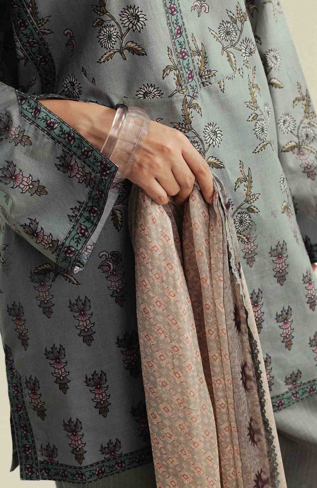 Zara_Shahjahan - Coco Prints'25 Vol-4 by Zara Shahjahan Printed Lawn Suits Unstitched 3 Piece - Summer Collection - aubranz.com