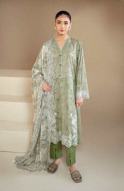 Crossstitch - Daily 3 Piece Unstitched Lawn Collection'24 By Cross Stitch - aubranz.com
