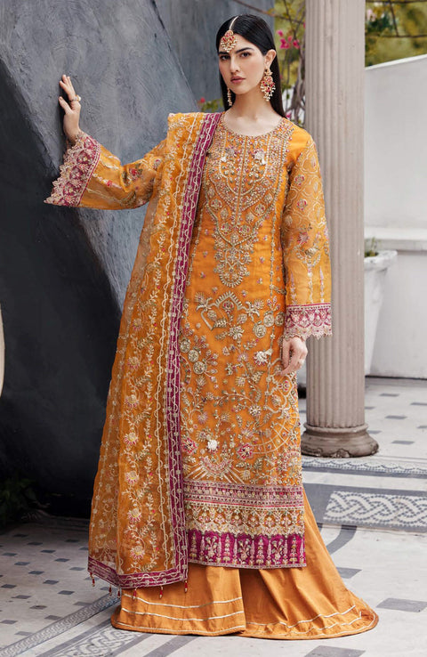 Emaanadeel - Nawabzadi'24 By Emaan Adeel Unstitched 3 Piece Formal Wedding Collection - aubranz.com