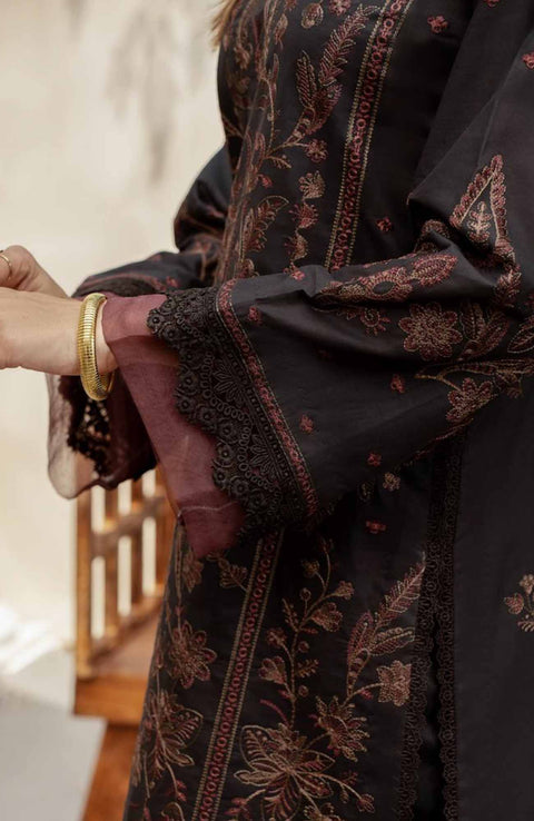 Zarif - Festive Embroidered Printed Edit'24 By Zarif Lawn Suit Unstitched 3 Piece Summer Collection - aubranz.com