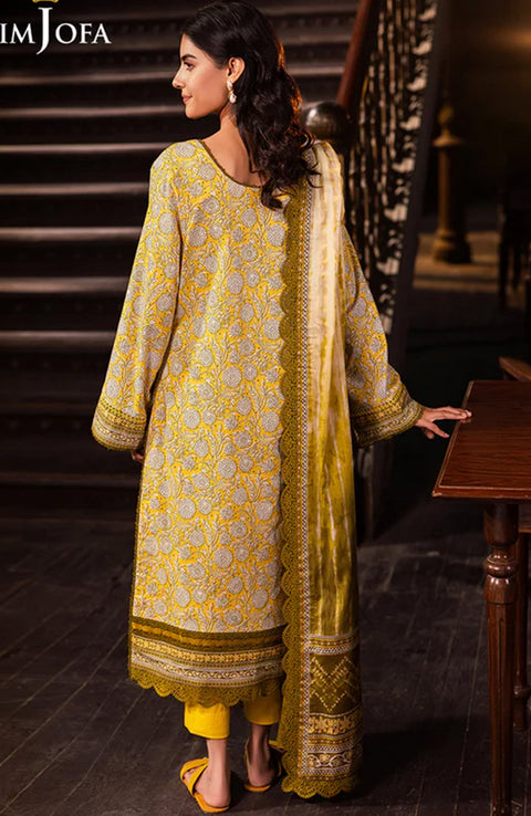 Asimjofa - Asim Jofa Lawn'25 Printed Suits Unstitched 3 Piece - Summer Collection - aubranz.com