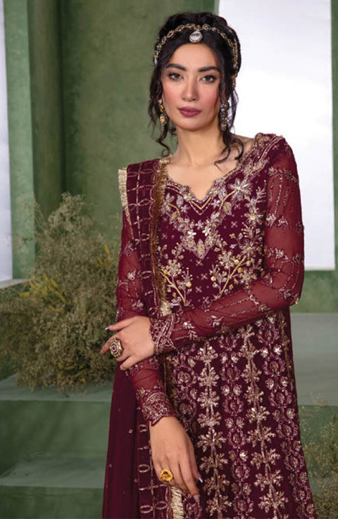 Rangrasiya - Chatoyer By Rang Rasiya Embroidered Suit Unstitched 4 Piece - aubranz.com