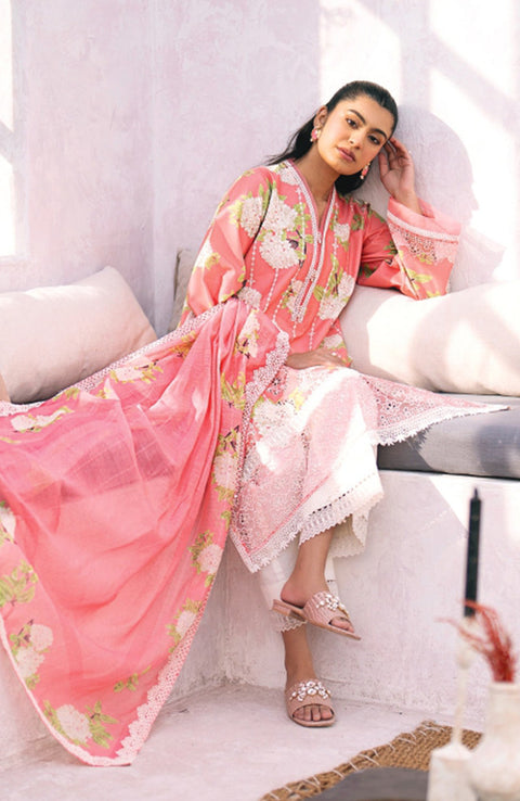 Xenia - Summer Soiree Lawn'24 By Xenia Lawn Suit Unstitched 3 Piece Summer Collection - aubranz.com