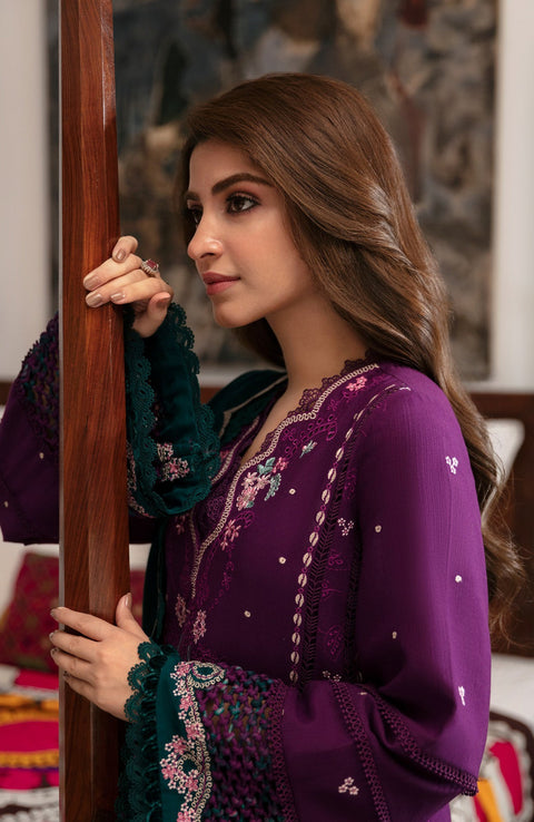 Republic - Rosaleè Winter'24 By Republic Embroidered Suits Unstitched 3 Piece - Winter Collection - aubranz.com