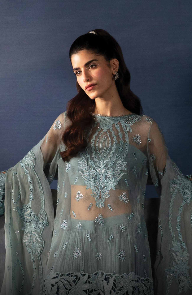 Afrozeh - La Fuchsia Festive'24 By Afrozeh Unstitched 3 Piece Festive Collection - aubranz.com