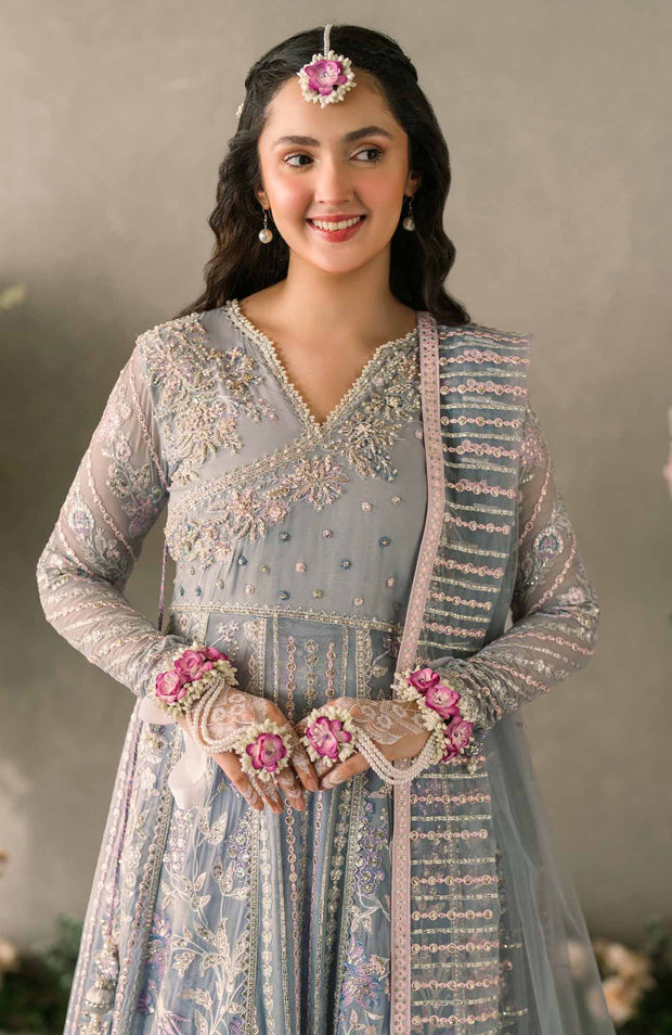 Mushq - Mastani Evening Luxury Chiffon'24 By Mushq Formal Suit Unstitched 3 Piece - aubranz.com
