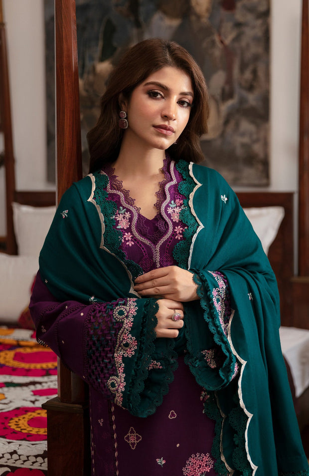 Republic - Rosaleè Winter'24 By Republic Embroidered Suits Unstitched 3 Piece - Winter Collection - aubranz.com