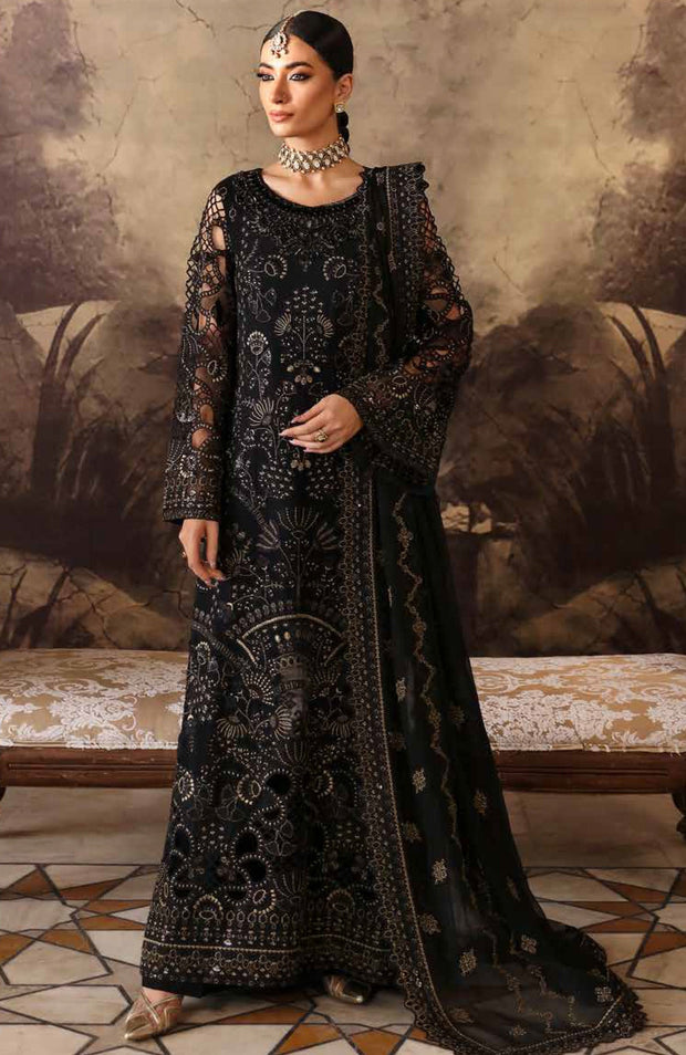 Flossie - Mehak Formals'24 By Flossia Unstitched 3 Piece Wedding formal Collection - aubranz.com