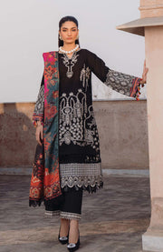 Xenia - Farozaan By Xenia Embroidered Lawn suit Unstitched 3 Piece XNFRZ24L 05 - Adan - Summer Collection - aubranz.com