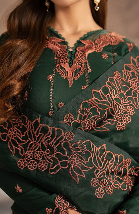 Zarif - Zarif Lawn'25 Embroidered Suits Unstitched 3 Piece - Summer Collection - aubranz.com