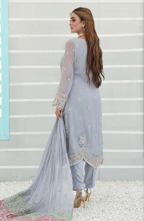 Pakdaman - PEHCHAAN FORMALS'24 BY PAKDAMAN EMBROIDERED SUITS UNSTITCHED 3 PIECE - FORMAL COLLECTION - aubranz.com