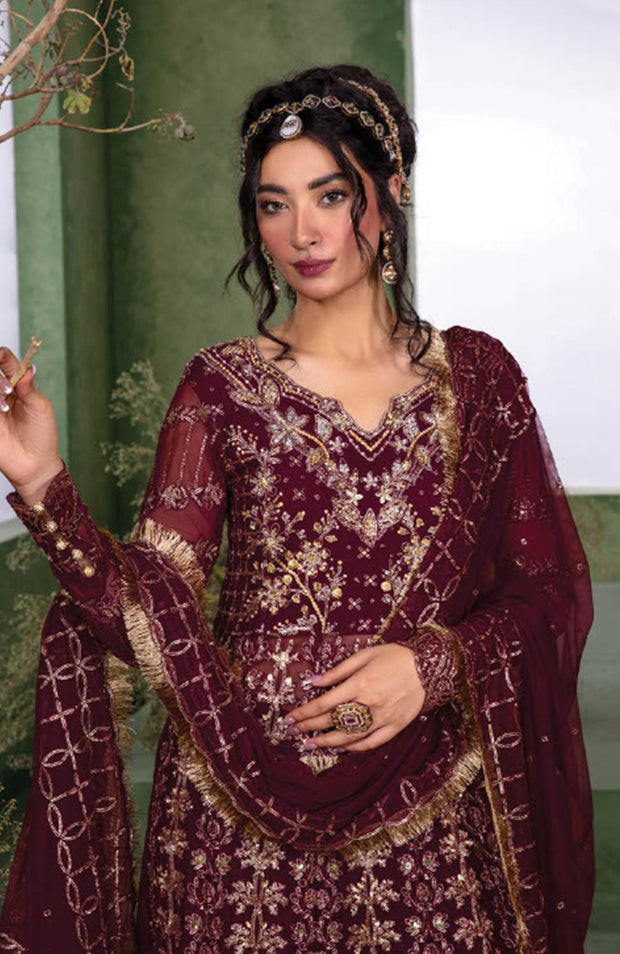 Rangrasiya - Chatoyer By Rang Rasiya Embroidered Suit Unstitched 4 Piece - aubranz.com