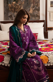 Republic - Rosaleè Winter'24 By Republic Embroidered Suits Unstitched 3 Piece - Winter Collection - aubranz.com