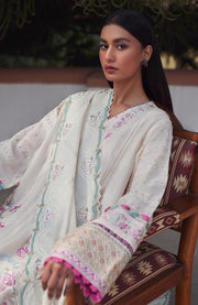 Elan - Silsila By Elan Embroidered Lawn Suit Unstitched 3 Piece Summer Collection - aubranz.com