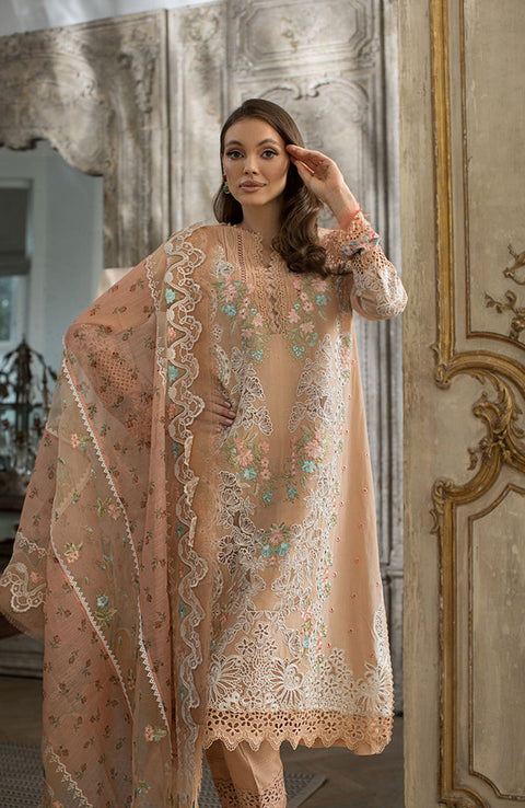 Sobia_Nazir - Luxury Lawn By Sobia Nazir'24 Unstitched 3 Piece Summer Collection - aubranz.com