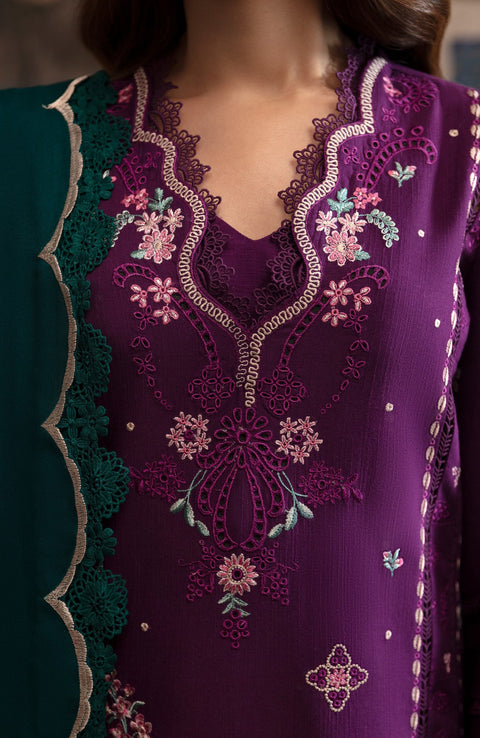 Republic - Rosaleè Winter'24 By Republic Embroidered Suits Unstitched 3 Piece - Winter Collection - aubranz.com