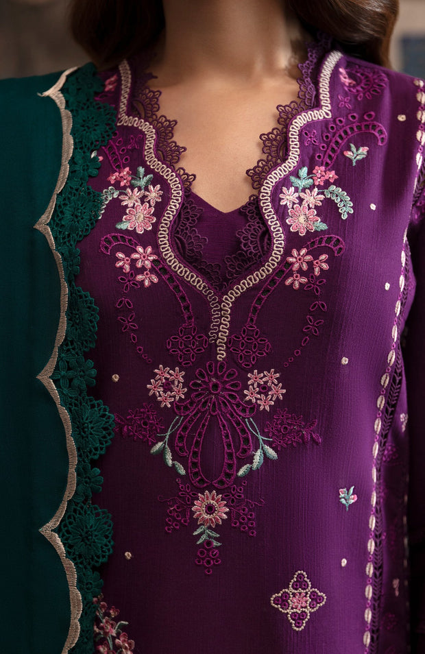 Republic - Rosaleè Winter'24 By Republic Embroidered Suits Unstitched 3 Piece - Winter Collection - aubranz.com