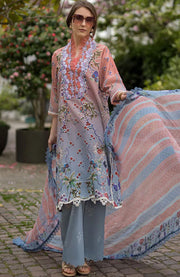 Sobia_Nazir - Sobia Nazir Basic Lawn'25 Printed Lawn Suits Unstitched 3 Piece - Summer Collection - aubranz.com