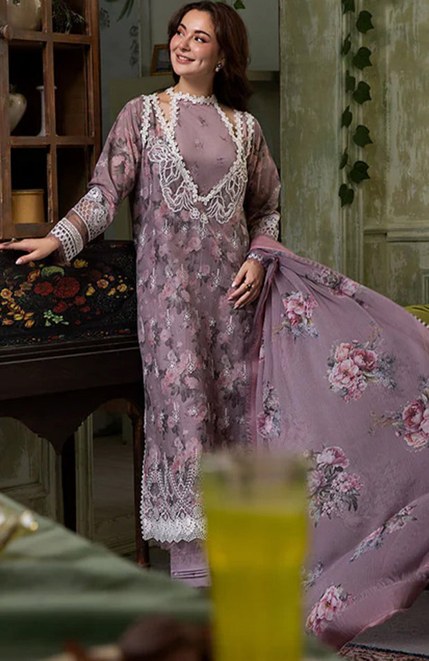 Sobia_Nazir - Sobia Nazir Vital'25 Vol 2 Embroidered Lawn Suits Unstitched 3 Piece - Summer Collection - aubranz.com
