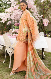 Mariab - MPrint Eid Edit'25 By Maria B Embroidered Lawn Suits Unstitched 3 Piece - Summer Collection - aubranz.com
