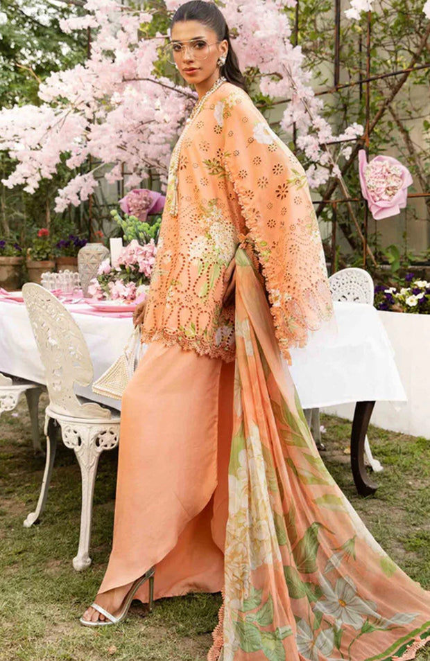 Mariab - MPrint Eid Edit'25 By Maria B Embroidered Lawn Suits Unstitched 3 Piece - Summer Collection - aubranz.com