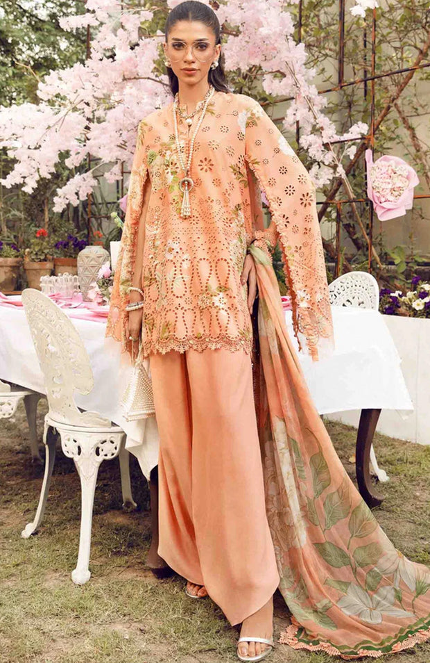 Mariab - MPrint Eid Edit'25 By Maria B Embroidered Lawn Suits Unstitched 3 Piece - Summer Collection - aubranz.com