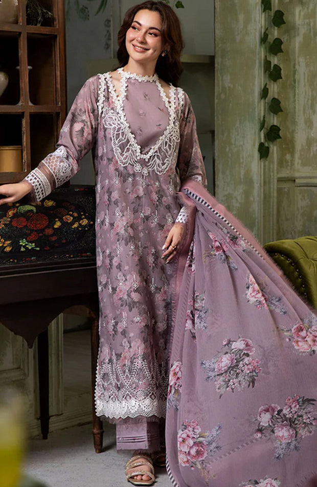 Sobia_Nazir - Sobia Nazir Vital'25 Vol 2 Embroidered Lawn Suits Unstitched 3 Piece - Summer Collection - aubranz.com