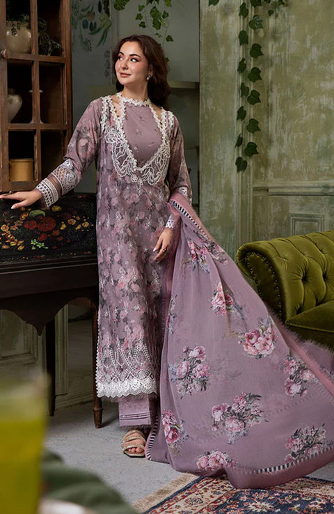 Sobia_Nazir - Sobia Nazir Vital'25 Vol 2 Embroidered Lawn Suits Unstitched 3 Piece - Summer Collection - aubranz.com