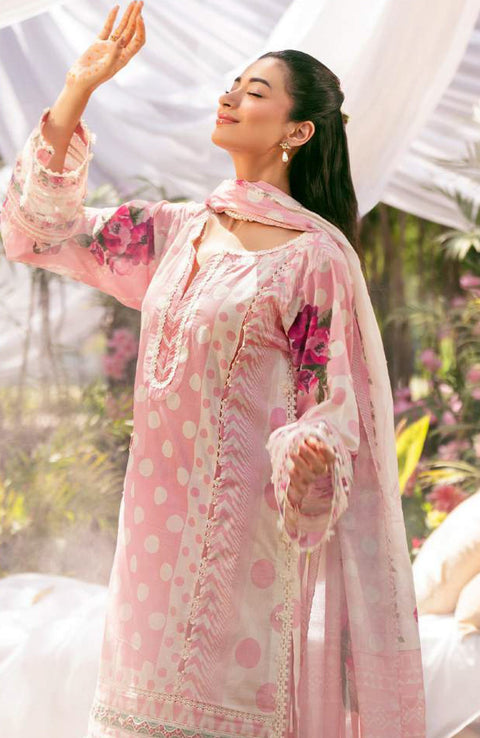 Elaf - Elaf Prints'25 Printed Lawn Suits Unstitched 3 Piece - Summer Collection - aubranz.com
