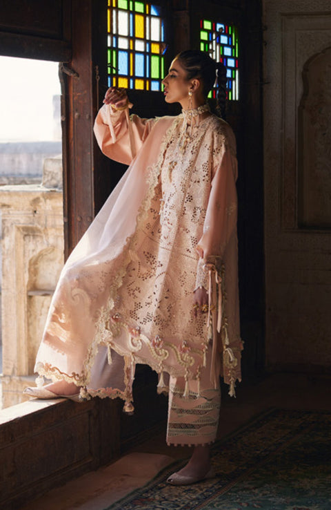 Elan - Elan Lawn'25 Embroidered Lawn Suits Unstitched 3 Piece - Summer Collection - aubranz.com