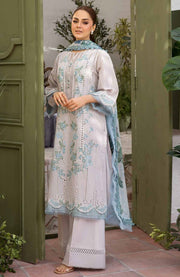 Sobia_Nazir - Sobia Nazir Vital Lawn'25 Embroidered Suits Unstitched 3 Piece - Summer Collection - aubranz.com