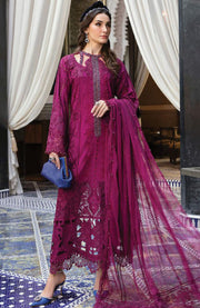 Mariab - Maria B Voyage a'Luxe x Morocco Luxury Lawn'25 Embroidered Suits Unstitched 3 Piece - Summer Collection - aubranz.com