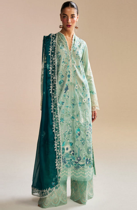 Zara_Shahjahan - Satori Lawn'25 By Zara Shahjahan Embroidered Suits Unstitched 3 Piece - Summer Collection - aubranz.com