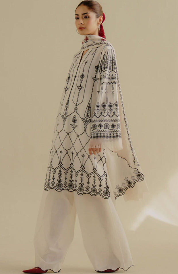 Zara_Shahjahan - Coco Lawn Drop Two'25 By Zara Shahjahan Embroidered Lawn Suits Unstitched 3 Piece - Summer Collection - aubranz.com