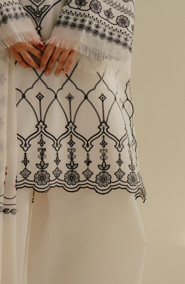 Zara_Shahjahan - Coco Lawn Drop Two'25 By Zara Shahjahan Embroidered Lawn Suits Unstitched 3 Piece - Summer Collection - aubranz.com