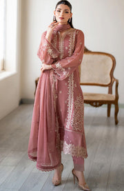 Azure - Azure Ensembles Festive Lawn'25 Embroidered Suits Unstitched 3 Piece - Summer Collection - aubranz.com