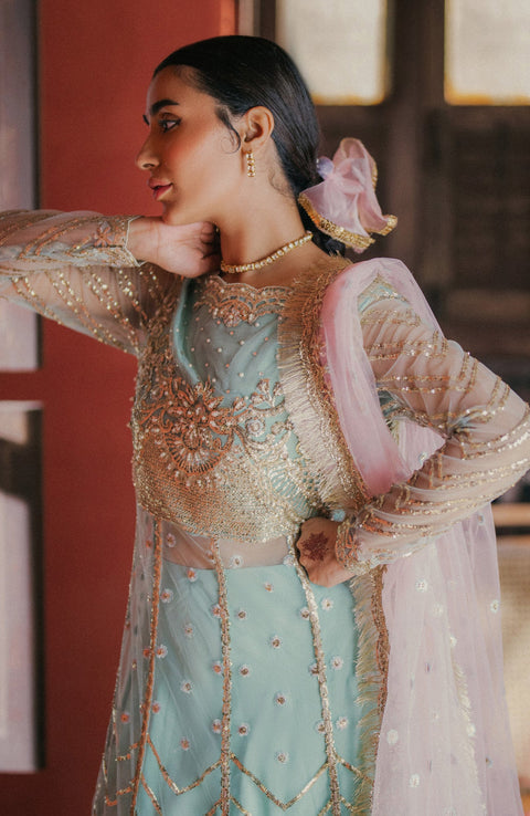Roheenaz - Pehli Si Mohabbat Wedding'24 by Roheenaz - Unstitched 3 Piece Formal Collection - aubranz.com