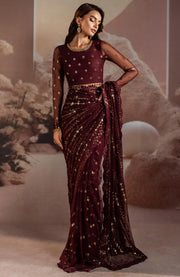 Zarif - Formals By Zarif Unstitched Suit 3 Piece Wedding formal collection - aubranz.com