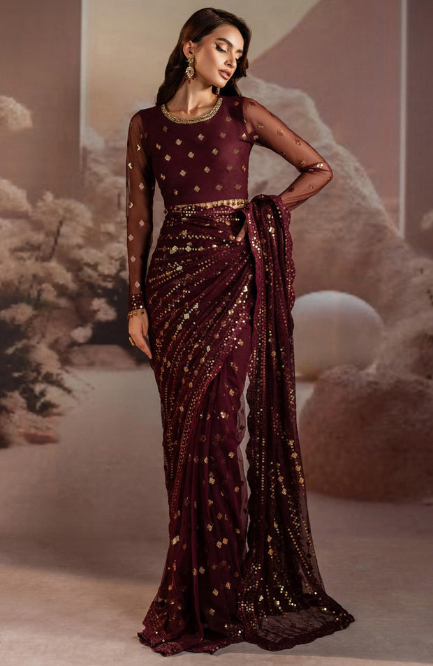 Zarif - Formals By Zarif Unstitched Suit 3 Piece Wedding formal collection - aubranz.com