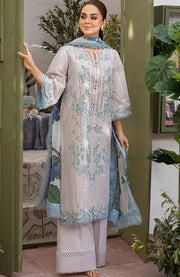 Sobia_Nazir - Sobia Nazir Vital Lawn'25 Embroidered Suits Unstitched 3 Piece - Summer Collection - aubranz.com