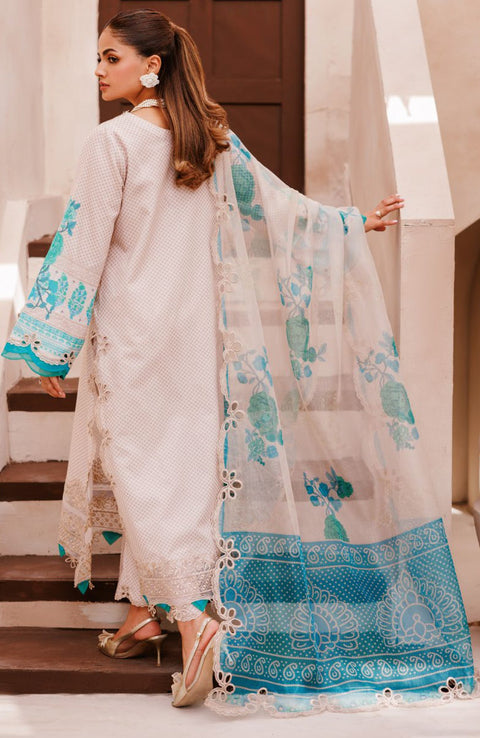 Charizma - Sheen Lawn'25 By Charizma Embroidered Suits Unstitched 3 Piece - Summer Collection - aubranz.com