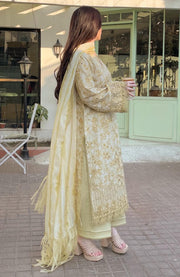 Afrozeh - Floral Charm'25 by Afrozeh Embroidered Lawn Suits Unstitched 3 Piece - Summer Collection - aubranz.com
